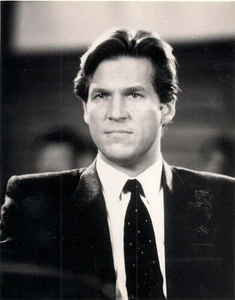 Jeff Bridges 8 x 10 schwarz-weiß glänzend vertikal Foto - Bild 1 von 2