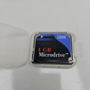 IBM Microdrive 1Gb cf+type 2 - Photo 1/3