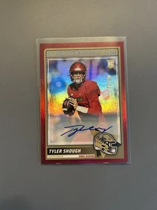 2025 Panini Score Football TYLER SHOUGH RC Signatures Red Zone AUTO 16/20 Saints - Picture 1 of 12