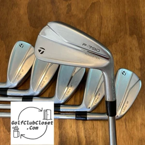 Taylormade P790 2021 Iron Set / 5-PW Stiff Flex Steel Accra Shafts -1/4” - Picture 1 of 11