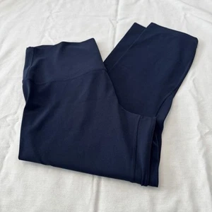 LULULEMON Women’s 10 Align Super High-Rise Crop 21" True Navy Run Gym Yoga - Picture 1 of 10