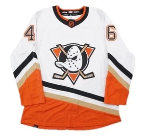 Adidas Anaheim Ducks No.46 Trevor Zegras Authentic Jersey Men Sz 56 - Picture 1 of 9