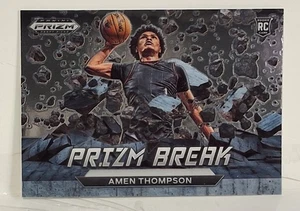 Panini Prizm Draft Picks 2023 - Prizm Break Amen Thompson #10 (RC) - Foto 1 di 2