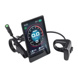 E Bike LCD Interface New Model 860C Compatible with For bafang Systems UART - Picture 1 of 12