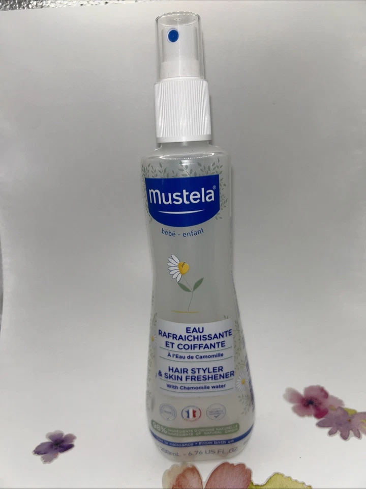 Mustela - Bebé, peluquería y ambientador de piel con agua de manzanilla, 6,76 fl oz Foto 1 de 1