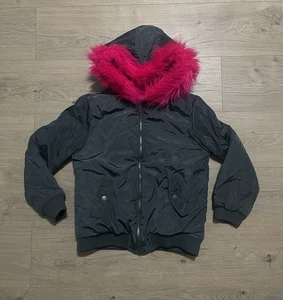 Calvin Klein, Kids Jacket, Size 12, Full Zip, Hooded, Bomber Jacket - Picture 1 of 6
