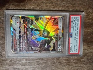 GRADED GEM MT 10 2018 Pokemon Sun & Moon Dsk.Mn.necrozma Gx Ultra Prism - Picture 1 of 13