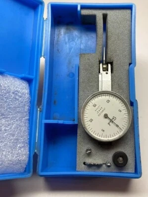 Vintage Teclock LTI-353 Jeweled Dial Indicator .0005” Japan Good Working - Image 1 of 4