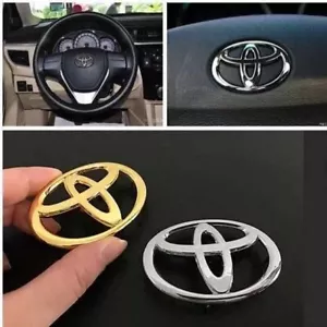 for Toyota steering wheel Badge Altis 12 Generation Yaris Rav4 Camry Wish VIOS - Picture 1 of 19