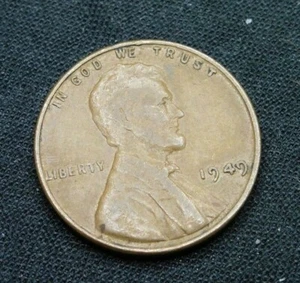 1949 P Lincoln Penny - Bild 1 von 6