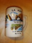 La Paz Cabo San Lucas Coffee Mug with Gold Trim
