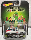 2015 Hot Wheels~ The Real Ghostbusters~Ecto 1 Cartoon Car~ Retro Entertainment