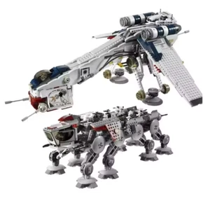 LEGO Star Wars: Republic Dropship with AT-OT Walker Replica (#10195) New 1757PCS - Picture 1 of 9