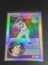 2001 Topps Archives Reserve Ryne Sandberg Rookie Reprint Refractor #71
