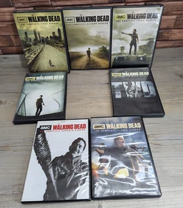 The Walking Dead 7 DVD Box Set Bundle Seasons 1 2 3 4 6 7 8 (AMC Horror Zombie) - Imagen 1 de 23