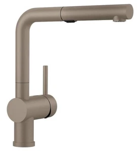 Blanco 526371 Linus 11 1/8" Grifo de cocina extraíble de una sola manija en trufa - Imagen 1 de 1