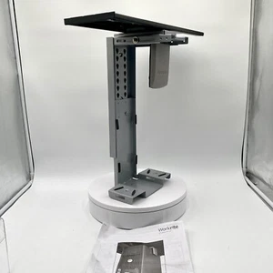 Nuovo Workrite Ergonomics 920-T Supporto CPU Sotto Scrivania Supporto Scorrevole e Girevole LEGGI - Foto 1 di 12