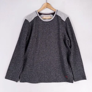 Tommy Bahama Sudadera Hombres Grande Gris Pullover Salón Dormir Informal Mezcla de Algodón - Imagen 1 de 8