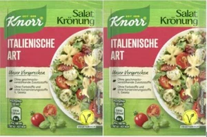 Knorr ITALIENISCHES Salat Kräuter Dressing MIX Deutsch 2 PACKUNGEN: 10x 8g Beutel Instantkraut - Bild 1 von 1