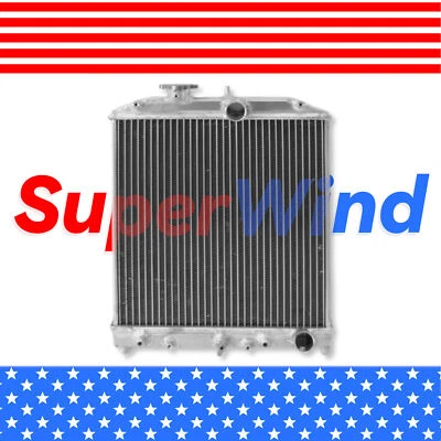 Radiador de aluminio SuperWind para Honda Civic/1993-1997 Civic del Sol AT 1992-1998 Foto 1 de 4