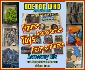 BBC Doctor Who Adventures Toys, Model Kits, Mini Figures & Collectables + More  - Picture 1 of 119