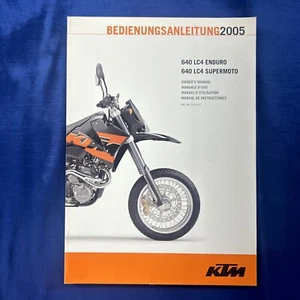 KTM 640 LC4 Enduro Supermoto Owners Repair Manual 2005 - Picture 1 of 4
