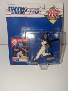 KIRBY PUCKETT 1995 Starting Lineup MLB Baseball Minnesota Twins  SEALED W/Card