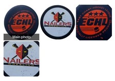 WHEELING NAILERS VINTAGE EAST COAST HOCKEY LEAGUE ECHL OFFICIAL GAME PUCK 🇨🇦