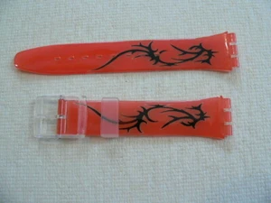 Correa de reloj Swatch 17 mm anémona para buceo estándar, musical y cronógrafo - Imagen 1 de 1