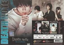 JAPANESE MOVIE~ENGLISH DUBBED~Death Note-Live Action The Movie 1-3~All region