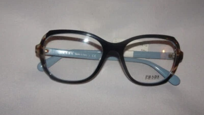 Gafas Prada 0PR 03VV KHR 101 54/17 - negras/azules Foto 1 de 4