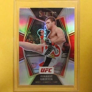 FORREST GRIFFIN  2022-23  UFC Panini Select Premier Level SILVER PRIZM  #188 - Picture 1 of 18