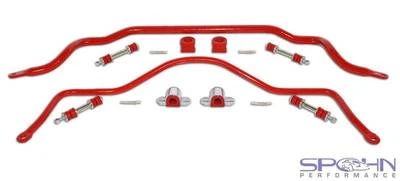 32mm Front & 22mm Rear Solid 4140 Chrome Moly Sway Bar Set | 1993-2002 GM F-Body Foto 1 de 3