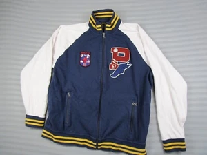 Polo Ralph Lauren Jacke Herren XXL Blau P Wing Varsity Letterman 67 Full Zip - Bild 1 von 9