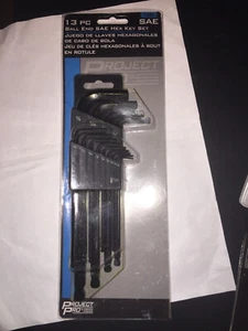 13-Piece Ball End SAE Hex Key Set WILMAR WLM1900  - Imagen 1 de 3