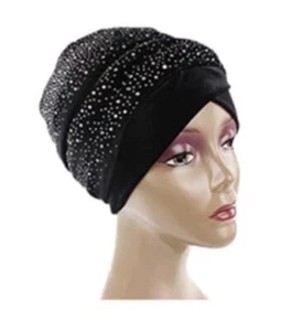 Velvet Turban , Headgear - Picture 1 of 2