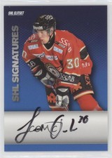 2008-09 Card Cabinet SHL Elitset SHL Signatures Linus Omark Auto