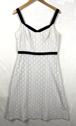 VETEMENTS Abito Loft Donna 8 Linea A Floreale Pizzo Foderato Senza Maniche Lavoro Ufficio Estivo