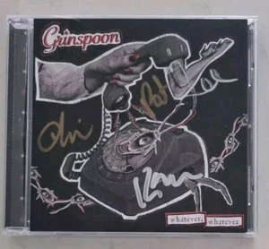 Grinspoon Signed Whatever Whatever CD Factory Sealed Direct From Distributor. - Picture 1 of 5