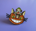 Japanese Anime Studio Ghibli Inspired Totoro Catbus Cat Bus Pin Enamel Badges