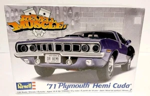 REVELL 1971 PLYMOUTH HEMI CUDA MODELO KIT 85-2943 1 KIT PLÁSTICO - NUEVO PRECINTADO  - Imagen 1 de 4