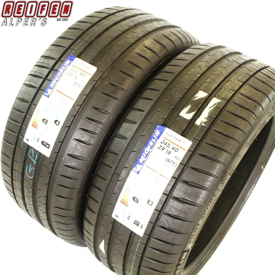 2X  245/40 R18 97Y XL MO1 MICHELIN PILOT SPORT 4 SOMMERREIFEN - Bild 1 von 1