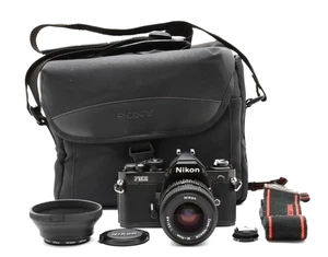 【NEAR MINT+】Nikon NEW FM2N Black SLR/zoom nikkor 35-70mm f/3.5 -48.From Japan - Picture 1 of 15