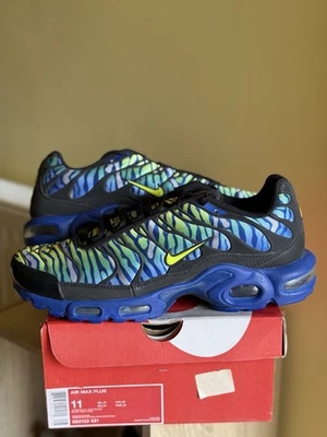 2013 Nike Air Max Pluc Tropical Zebra 45 11  Supreme requin tuned OG TN Hyper - Photo 1/4
