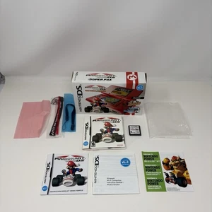 Mario kart DS Red Console BOX  w/ Game - Inserts - Wrist Strap - NO CONSOLE - Picture 1 of 13