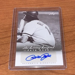 Pete Rose 2012 Leaf The Living Legend #AU-18 Authentic Autograph Auto MINT - Picture 1 of 2