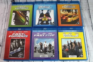 The Fast and the Furious First 6-Film Movie Collection (Blu-ray, 2014) - Bild 1 von 21