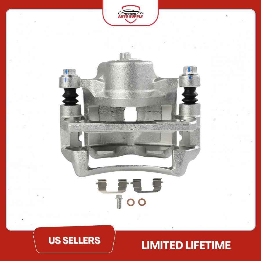 Pinzas de freno delanteras izquierdas con soporte Honda Accord 1998-2002 2,3 L Foto 1 de 2