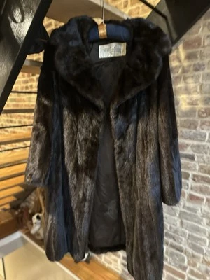 Vtg Full Length Mink Coat  - Image 1 of 4
