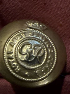 Royal Army Service Corps Button Vintage Pre 1960 - Picture 1 of 4